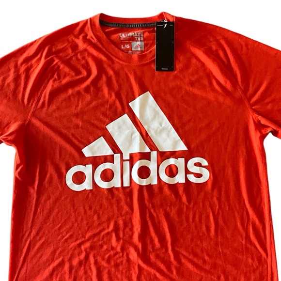 Adidas “Ultimate” Ringer Tee Shirt - Picture 3 of 4